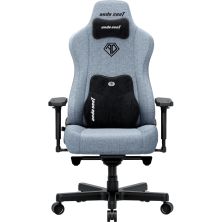 Крісло ігрове AndaSeat Kaiser 3E Fabric XL Gray/Blue (AD23YC-XL-09-T-CF-T01)