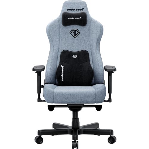 Крісло ігрове AndaSeat Kaiser 3E Fabric XL Gray/Blue (AD23YC-XL-09-T-CF-T01)