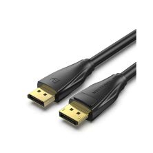 Кабель мультимедийный DisplayPort M to DisplayPort M 2.0m V1.4 8K black Vention (HCDBH)