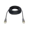 Кабель мультимедийный HDMI M to HDMI M 10m 4K AOC hybrid-fiber black Digitus (AK-330125-100-S) - Изображение 2