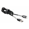 Дата кабель USB 2.0 AM to Type-C 1.0m Cablexpert (CCPB-C-USB-06BK) - Зображення 1