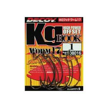 Гачок Decoy Worm17 Kg Hook 06 (9 шт/уп) (1562.01.54)