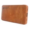 Батарея универсальная Florence LEATHER Li-Pol 10000mAh Brown (FL-3024-N) - Изображение 1