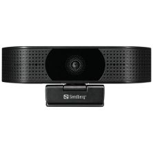 Веб-камера Sandberg Webcam Pro Elite 4K UHD (IMX258) Autofocus USB-A/USB-C Black (134-28) Веб-камера Sandberg Webcam Pro Elite 4K UHD (IMX258) Autofocus USB-A/USB-C Black (134-28)