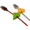 Тримач для кабелю Extradigital CC-965 Cable Clips, Green/Orange (KBC1802) - Зображення 1