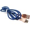 Дата кабель USB 2.0 AM to Type-C 1.0m blue Dengos (NTK-TC-SET-DBLUE) - Зображення 1