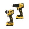 Набор электроинструментов DeWALT 2 ед. 18 В XR Li-lon, вес 5.9 кг, кейс TSTAK, 2 АКБ и ЗУ. (DCK2062D2T) - Изображение 1