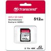 Карта пам'яті Transcend 512GB SD class 10 UHS-I U3 4K (TS512GSDC340S) - Зображення 1