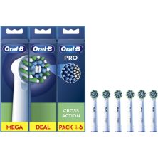 Насадка для зубної щітки Oral-B Pro Cross Action, 6 шт (8006540847879)