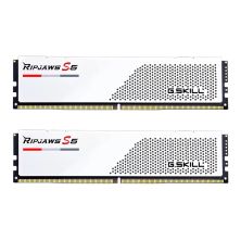 Модуль пам'яті для комп'ютера DDR5 64GB (2x32GB) 5200 MHz Ripjaws S5 White G.Skill (F5-5200J3636D32GX2-RS5W)