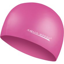 Шапка для плавания Aqua Speed Mega 100-27 темно-рожевий Уні OSFM (5908217635556)