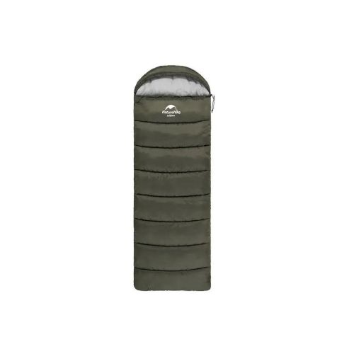 Спальный мешок Naturehike з капюшоном U250 NH20MSD07 (6°C) правий, темно-зелений (6927595767214-R)