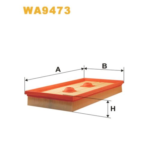 Повітряний фільтр для автомобіля Wixfiltron WA9473