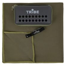 Туристичний рушник Tribe з мікрофібри в чохлі Pocket Towel 90х180 2XL Army-green (T-LC-0001-2XL-army-green)