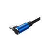 Дата кабель USB 2.0 AM to Lightning 1.0m 2A MVP Elbow Blue Baseus (CALMVP-03) - Изображение 3