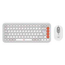 Комплект Logitech POP Icon Combo Bluetooth UA Off-White (920-013141)