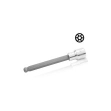 Насадка Toptul шестигранник HEX 6 мм 140мм 1/2 с шаром (BCSA1606)