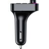 FM модулятор Havit HV-FM819BT USB-A+USB-C PD24W RGB Black (HV-FM819BT) - Изображение 1