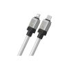 Дата кабель USB-C to Lightning 2.0m CoolPlay Fast Charging 20W white Baseus (CAKW000102) - Зображення 3