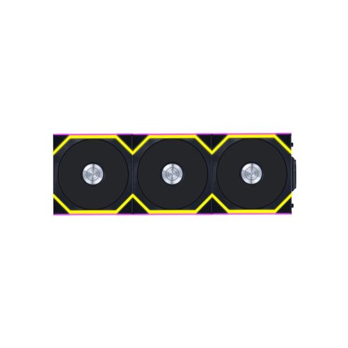 Кулер для корпуса Lian Li Uni Fan SL WIRELESS 120-3, Black (G99.12SL1W3B.00)
