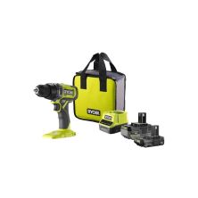 Шуруповерт Ryobi ONE+ RDD18-2C415S 18V, 1х4Ah, 1х1.5Ah, 52Нм, 450/1750об/мин 1.3кг сумка (5133005612)