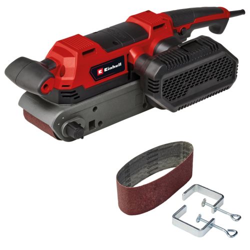 Шліфувальна машина Einhell TE-BS 850E стрічкова, 850Вт, 75х533мм (4466245)