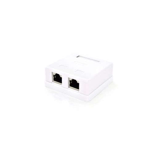 Компьютерная розетка RJ45x2 FTP, 8P8C, cat.5 Ritar (StR-FTP/8P8CRJ45-2 / 01994)