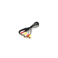 Кабель мультимедійний 3xRCA M to 3xRCA M 1.0m black Voltronic (YT-3хRCA(M)/3хRCA(M)-1.0) Кабель мультимедійний 3xRCA M to 3xRCA M 1.0m black Voltronic (YT-3хRCA(M)/3хRCA(M)-1.0)