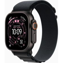 Смарт-часы Apple Watch Ultra 3 GPS + Cellular 49mm Black Titanium Case with Black Alpine Loop - Small (MF0Q4QP/A)