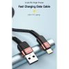 Дата кабель USB 2.0 AM to Lightning 2.0m 2.4A black Essager (EXCL-XCA01) - Зображення 2