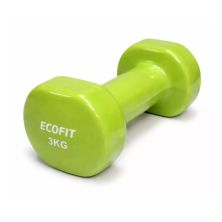 Гантель Ecofit MD2025 з вініловим покриттям 3 кг (K00026986)
