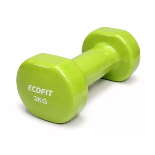 Гантель Ecofit MD2025 з вініловим покриттям 3 кг (K00026986)
