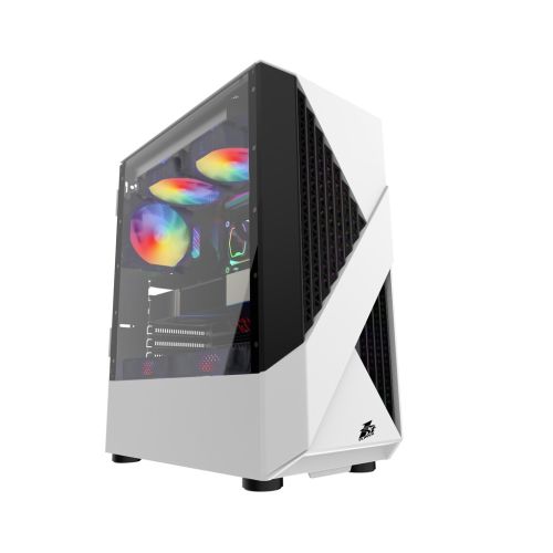 Корпус для ПК 1stPlayer F3-A-WH-4F1-PS-600FK-EU