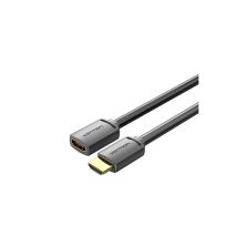 Кабель мультимедийный HDMI M to HDMI F 0.5m 4K60Hz black Vention (AHCBD)