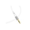 Кабель мультимедійний Lightning to 3.5mm M 1.0m silicone UPA22 white HOCO (6931474769480) - Зображення 1