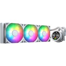 Система жидкостного охлаждения AeroCool Abyss L360R Digi White (ACLA-AD36117.21)