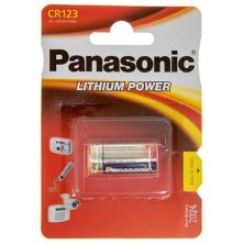 Батарейка Panasonic CR 123 * 1 LITHIUM (CR-123AL/1BP)