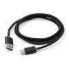 Дата кабель USB 2.0 AM to Type-C 1m LED black Vinga (VCPDCTCLED1BK) - Изображение 2