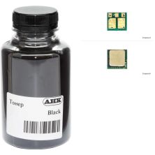 Тонер HP CLJ M180/181 45г Black +chip AHK (1505182)