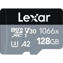 Карта памяти Lexar 128GB microSDXC class 10 UHS-I 1066x Silver (LMS1066128G-BNANG)