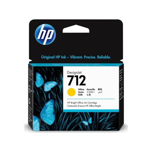 Картридж HP DJ No.712 DesignJet Т230/Т630 Yellow 29ml (3ED69A)