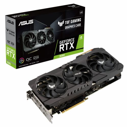 Відеокарта ASUS GeForce RTX3080 12Gb TUF OC GAMING (TUF-RTX3080-O12G-GAMING)