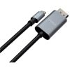 Кабель мультимедийный USB-C to HDMI 1.5m v2.0 4K60Hz Vinga (VCPVCCH2015) - Изображение 1