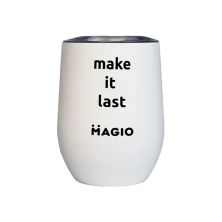 Термочашка Magio Make it Last 350 мл Біла (MG-1042)