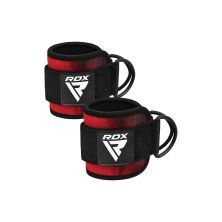 Манжета для тяги RDX A4 Gym Ankle Pro Red Pair (WAN-A4R-P)