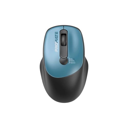 Мышка Promate UniGlide Wireless Blue (uniglide.blue)