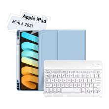 Чехол для планшета BeCover with keyboard Apple iPad Mini 6 2021 Light Blue (712989) Чехол для планшета BeCover with keyboard Apple iPad Mini 6 2021 Light Blue (712989)