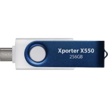 USB флеш накопичувач Patriot 256GB Xporter X550 USB 3.2/Type-C (PS256GX550AAD) USB флеш накопичувач Patriot 256GB Xporter X550 USB 3.2/Type-C (PS256GX550AAD)