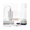 Зарядное устройство BOROFONE BA21A Long Journey USB QC3.0 + cable USB to Micro 5P 18W White (6931474702470) - Изображение 3