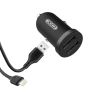 Зарядний пристрій XO 2xUSB 2.1A + cable USB to Lightning black (TZ08-L-BK) - Зображення 3